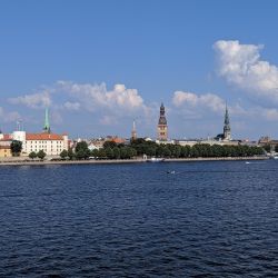 Blick auf die Altstadt von Riga.